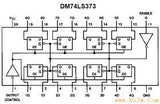 74LS373 TTL Ocho Compuertas de Seguro Transparente de 3 Salidas