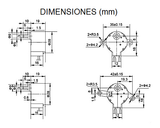 Módulo Controlador de Motor a Pasos con Motor (ULN2003+28BYJ-48)