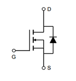 Transistor AOD4454 Mosfet Pequeña Señal CH-N 150 V 20 A