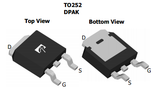 Transistor AOD4454 Mosfet Pequeña Señal CH-N 150 V 20 A