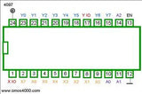 CD4097BE CMOS Multiplexor/Demultiplexor de 8 Canales Diferenciales