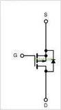 Transistor SUD50P04 Mosfet Pequeña Señal CH-P 40 V 50 A