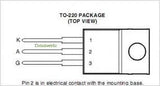 SCR 8 A 400 V TO220 TIC116D