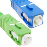 Cable 2 m Fibra Óptica SC/PC a SC/APC Simplex Mono-Modo G657A2