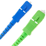 Cable 2 m Fibra Óptica SC/PC a SC/APC Simplex Mono-Modo G657A2