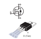 Transistor IXTP56N15T Mosfet TO220 CH-N 150 V 56 A