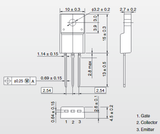 Transistor GT30J124 Mosfet IGBT TO220 CH-N 600 V 200 A