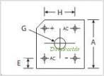 Puente de Diodos  KBPC610 6 A 1000 V