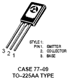 Transistor 2N5194G Media Potencia