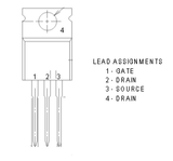 Transistor IRFB38N20D Mosfet TO220 CH-N 200 V 44 A