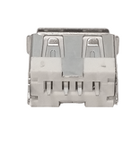 Conector USB Jack USB-A 4 Pines para Chasis Vertical Corto 700-205