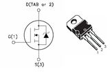 Transistor FSM75N75 Mosfet TO220 CH-N 80 V 75 A