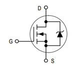 Transistor MTP8NC50 Mosfet TO220 CH-N 500 V 8 A