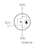 Transistor STF11NM80 Mosfet TO220 CH-N 800 V 11 A