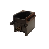 Conector Jack RJ11 4 Hilos para Chasis