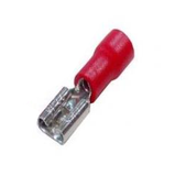 Terminal Eléctrica Faston Hembra 3/16" para Cable 22-18 AWG con Forro