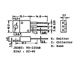 Transistor 2SD325 TO220