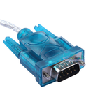 Cable Convertidor Serial 0.70 m Plug USB-A a Plug DB9 Genérico