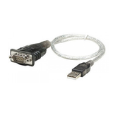 Cable Convertidor Serial 0.45 m Plug USB-A a Plug DB9 205153