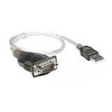 Cable Convertidor Serial 0.45 m Plug USB-A a Plug DB9 205153