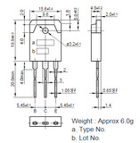 Transistor 2SD2493 Potencia