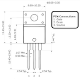 Transistor STK0460F Mosfet TO220 CH-N 600 V 4 A