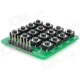 Teclado Matricial de Micro Switchs 4 X 4