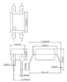 Optoacoplador TLP785 (GRL,F) Salida Transistor