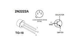 Transistor 2N2222A Pequeña Señal