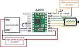 Driver para Motor de Pasos A4988 con Disipador