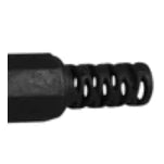 Jack Invertido 5.1 mm con Cable 15 cm