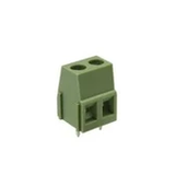 Terminal Block  2 Tornillos  0.7 cm x 0.84 cm x 0.68 cm Verde Mini