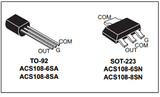 Triac 0.8 A 800 V Pequeña Señal ACS108-8SN-TR