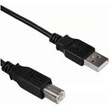 Cable 1.5 m Plug USB-A a Plug USB-B