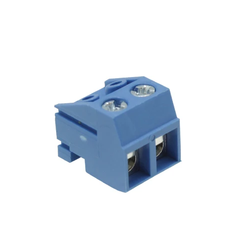 Terminal Block 2 Tornillos 1 cm x 1.5 cm x 1.1 cm  Azul PBA-026060000