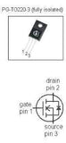 Transistor SPA11N80C3XKSA1 Mosfet TO220 CH-N 800 V 11 A