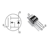 Transistor IRF620 Mosfet TO220 CH-N 200 V 5.2 A