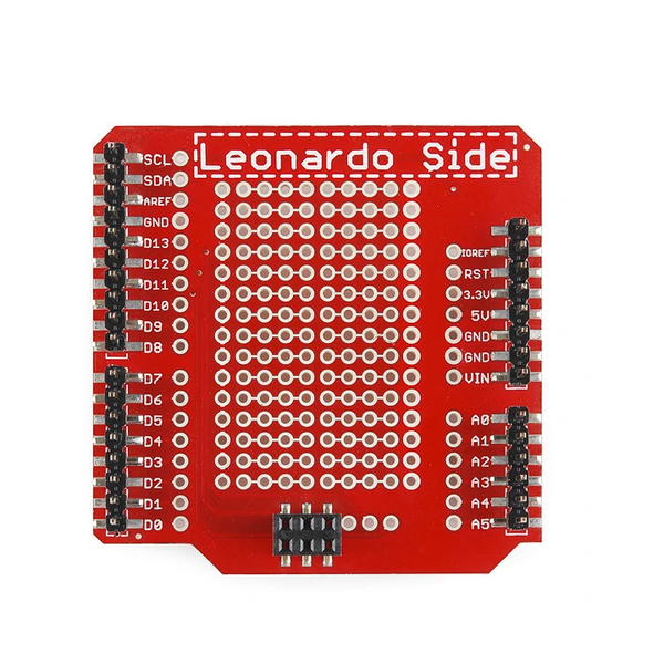 Transmogri Shield para Arduino Leonardo