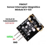 Módulo Sensor Magnético Reed Switch KY-021