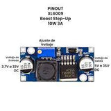 Módulo Elevador de Voltaje 3/32 V a 5/35 V 10 Watts XL6009E1