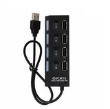 Hub 4 Puertos USB con Switch Elegate HUB.13 2.0