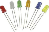 LED 5 mm Difuso Varios Colores