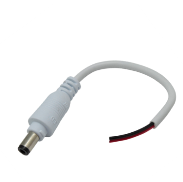 Plug Invertido 5.1 mm con Clip y Cable