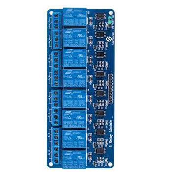 Módulo de 8 Relevadores 5 V con Optoacoplador