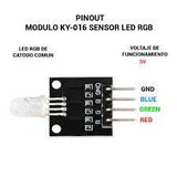 Módulo Sensor de Color RGB Led 5 mm KY-016