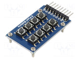 Teclado Matricial de Micro Switchs 2 X 4