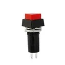 Switch Push 3A/125V 1 Polo, 1 Tiro Enclave (ON-OFF) Cuadrado